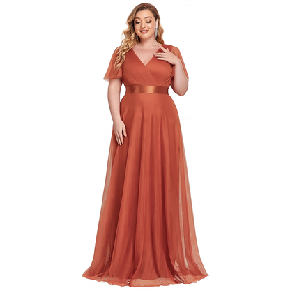 Funki Findz | Dresses | Women's Plus Size Long Evening Dress