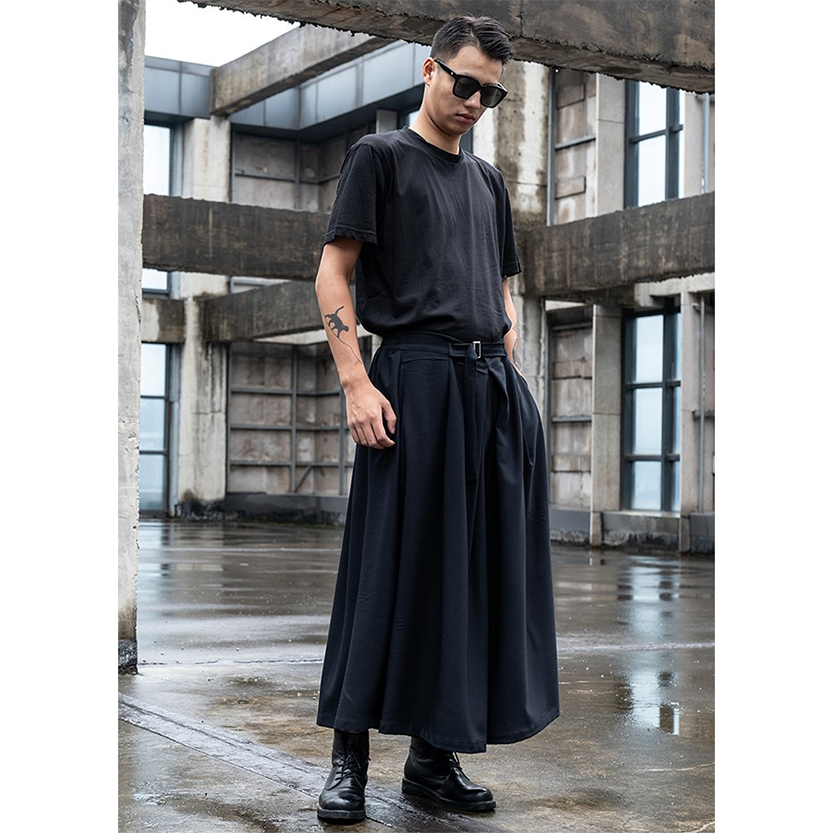 Funki Findz | Skirts | Men's Japanese Streetwear Long Skirt