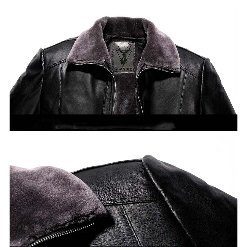 Funki Findz | Jackets | Men's Leather Fleece Motorcycle Jackets