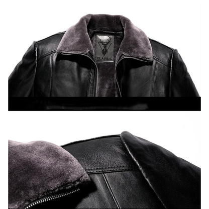 Funki Findz | Jackets | Men's Leather Fleece Motorcycle Jackets
