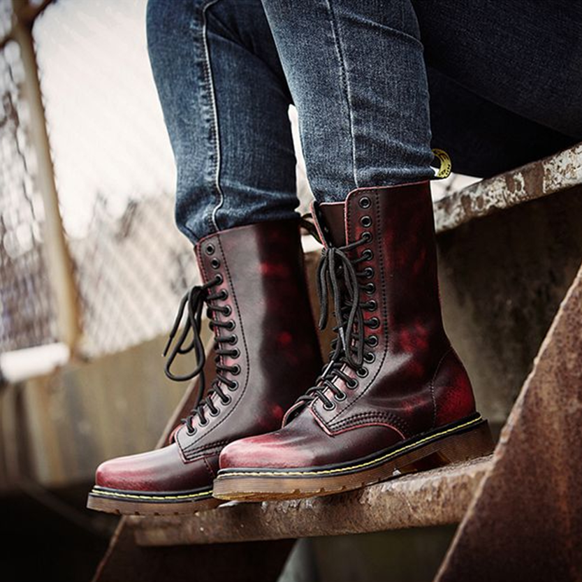 Funki Findz | Boots | Men's Gothic Punk High-Top Combat Boots