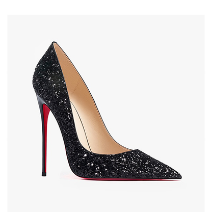 Funki Findz | Shoes | Women's Sparkly Red Bottom High Stilettos