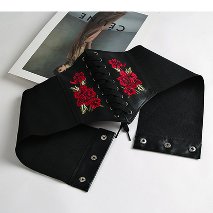Funki Findz | Belts | Women's Goth Under Bust Cincher Belt