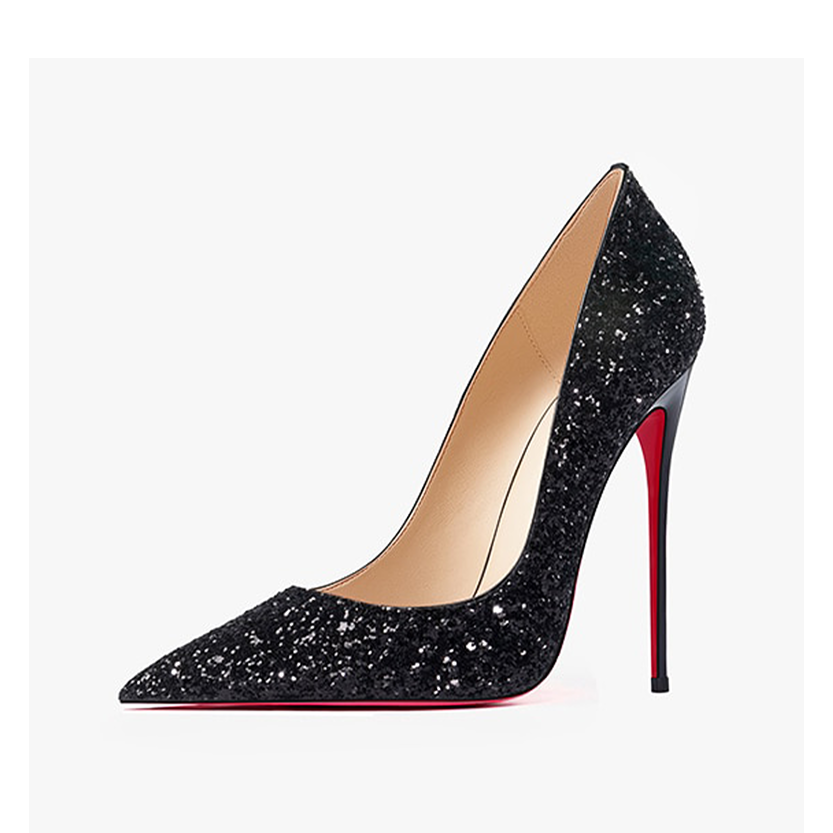Funki Findz | Shoes | Women's Sparkly Red Bottom High Stilettos