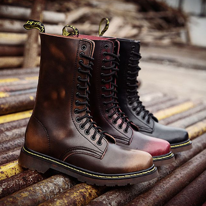 Funki Findz | Boots | Men's Gothic Punk High-Top Combat Boots