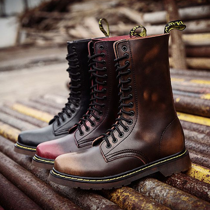 Funki Findz | Boots | Men's Gothic Punk High-Top Combat Boots