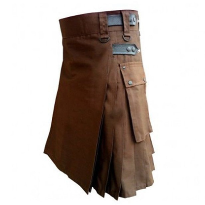 Funki Findz | Skirts | Men's Gothic Punk Pleated Cargo Utility Kilts
