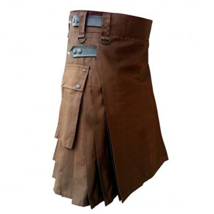 Funki Findz | Skirts | Men's Gothic Punk Pleated Cargo Utility Kilts