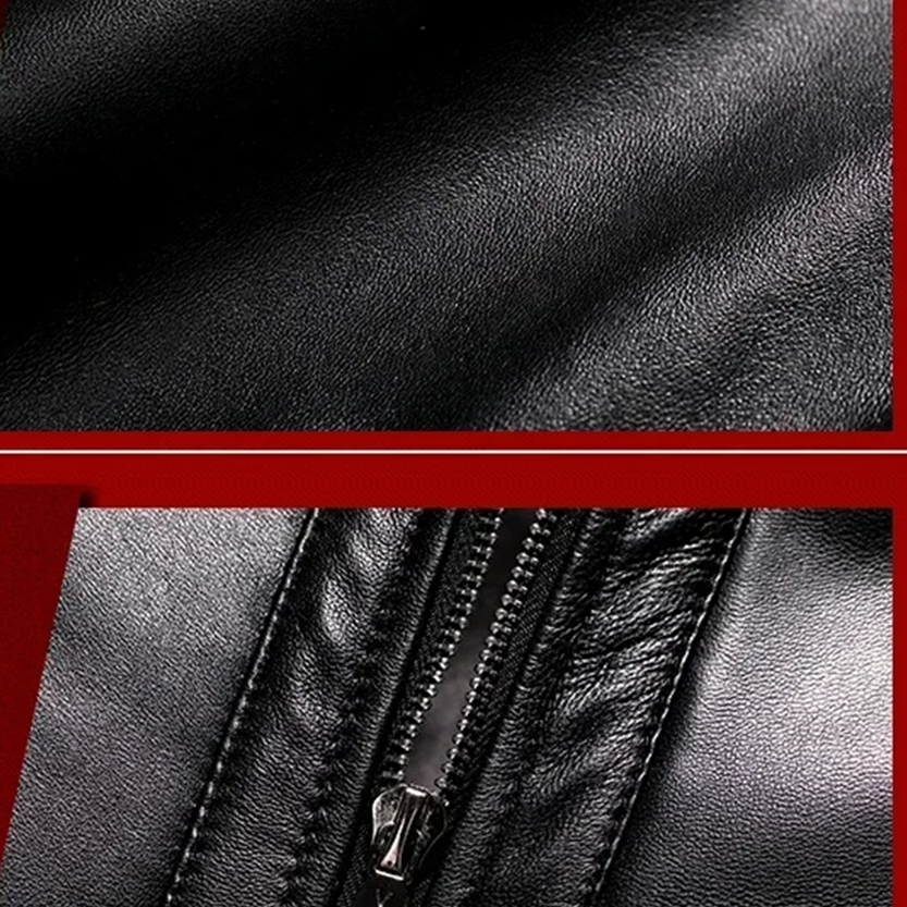 Funki Findz | Jackets | Men's Leather Fleece Motorcycle Jackets