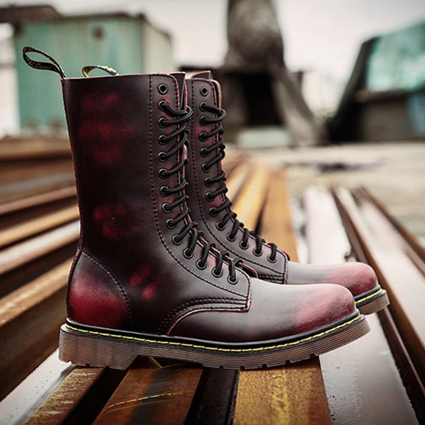 Funki Findz | Boots | Men's Gothic Punk High-Top Combat Boots