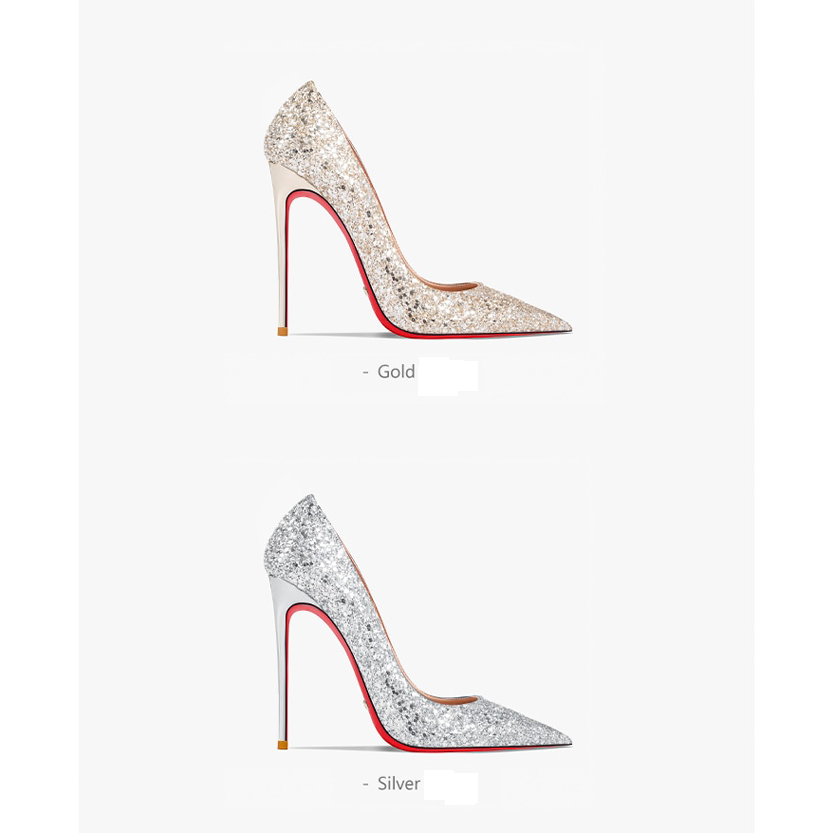 Funki Findz | Shoes | Women's Sparkly Red Bottom High Stilettos