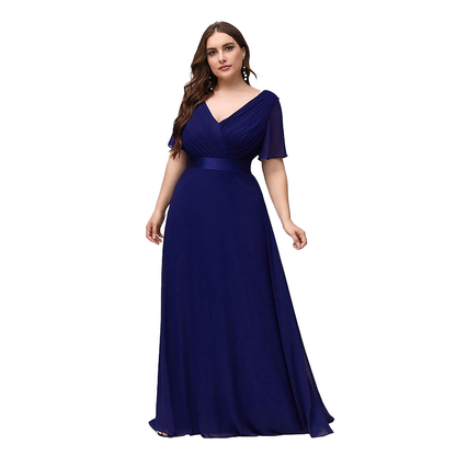 Funki Findz | Dresses | Women's Elegant Chiffon Evening Dress