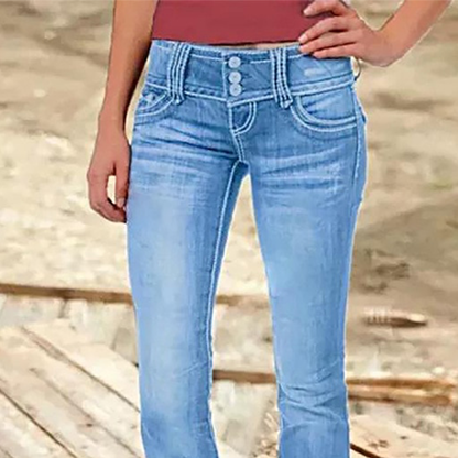 Funki Findz | Pants | Women's Ripped Low Rise Bootcut Jeans