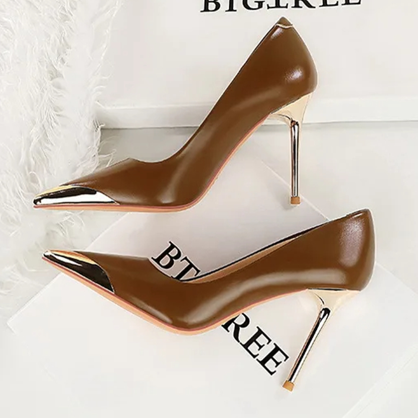 Funki Findz | Shoes | Women's Dress Shoes Metal Toe and Heel