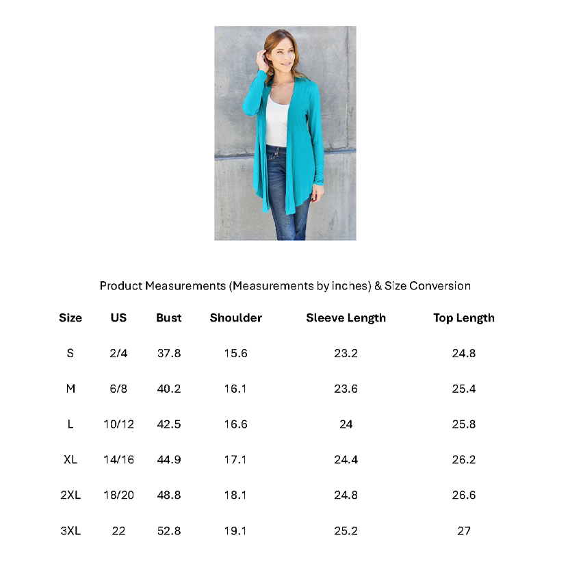 Funki Findz | Jackets | Women's Light Open Front Cardigan