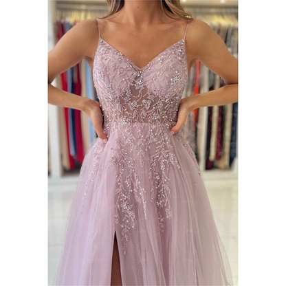 Funki Findz | Dresses | Women's Strappy Full Length Ball Dress