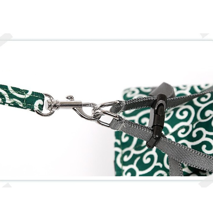 Funki Findz | Pet Harnesses | Cat Harness Walking Lead Vest Set