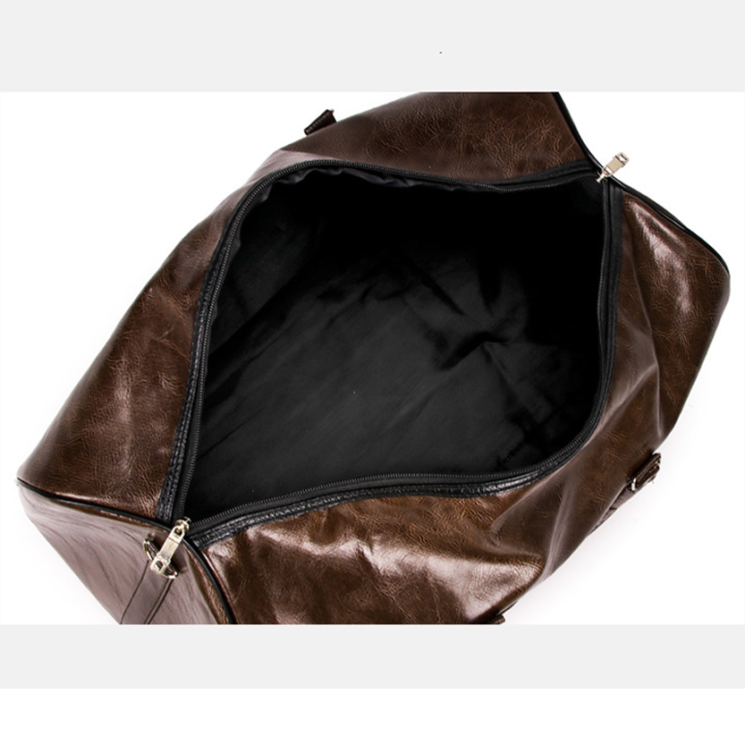 Funki Findz | Bags | Travel Bags | Faux Leather Overnight Bag