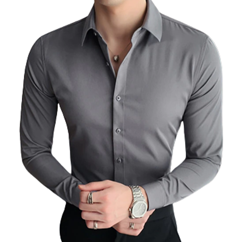 Funki Findz | Shirts | Men's Slim Fit British Style Dress Shirt 7XL