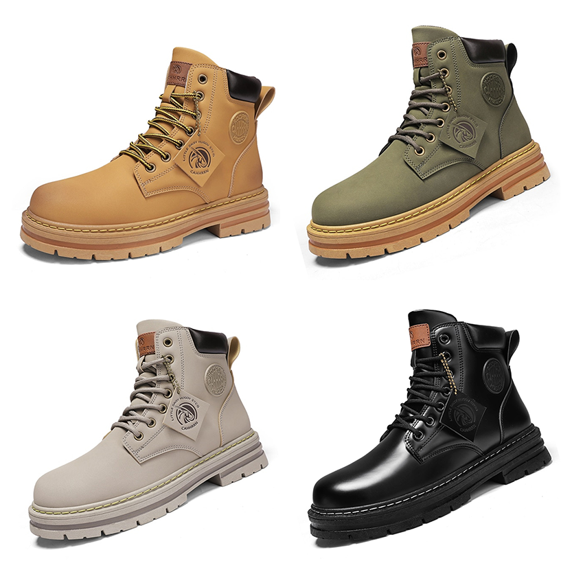 Funki Findz | Boots | Men's High Top Boots Leather Work Boots