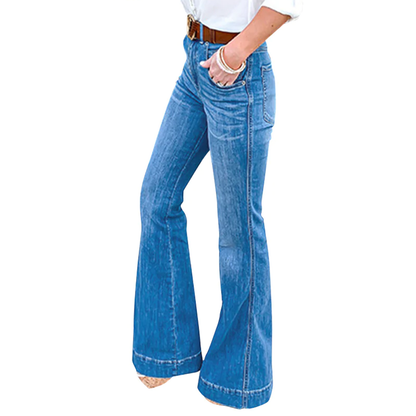 Funki Findz | Pants | Women's High Waist Vintage Flare Jeans