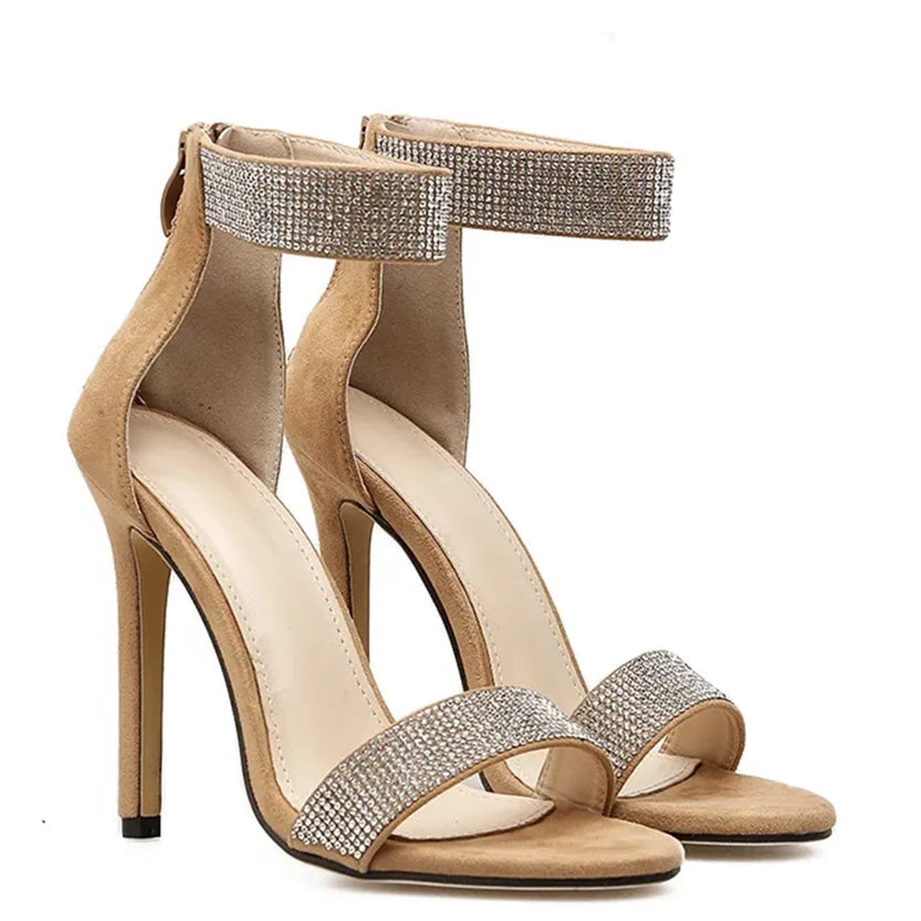 Funki Findz | Shoes | Women's Designer Bling Shimmer Sandals