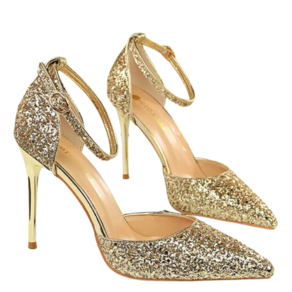 Funki Findz | Shoes | Women's Sparkly Glitter Wedding Sandals