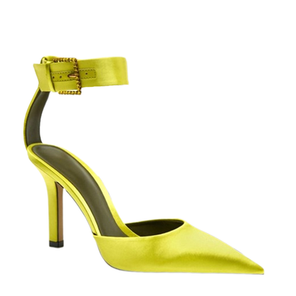 Funki Findz | Shoes | Women's Buckle Strap Pointed Toe Stilettos