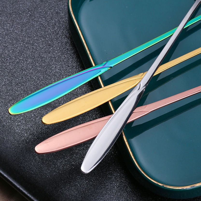 Funki Findz | Spoons |  Flower Spoons | Long Handle Spoons 4Pc