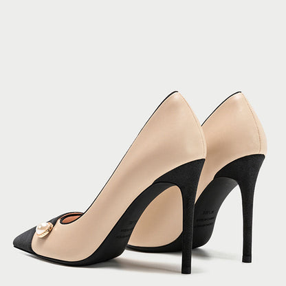 Funki Findz | Shoes | Women's Luxury Pearl Buttoned Stilettos