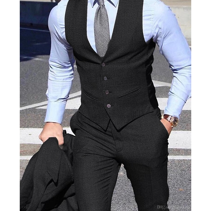 Funki Findz | Suits | Men's 3 Pcs Formal Grooms Suit | Slim Fit