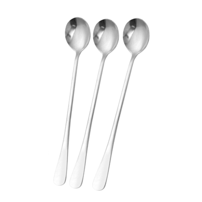 Funki Findz | Spoons | Stainless Steel Long Coffee Spoons 6Pcs