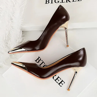 Funki Findz | Shoes | Women's Dress Shoes Metal Toe and Heel