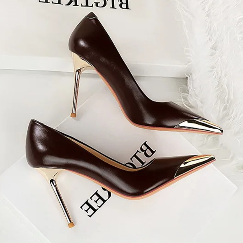 Funki Findz | Shoes | Women's Dress Shoes Metal Toe and Heel