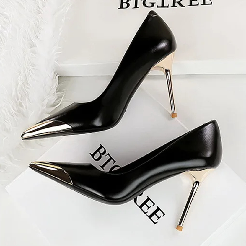 Funki Findz | Shoes | Women's Dress Shoes Metal Toe and Heel