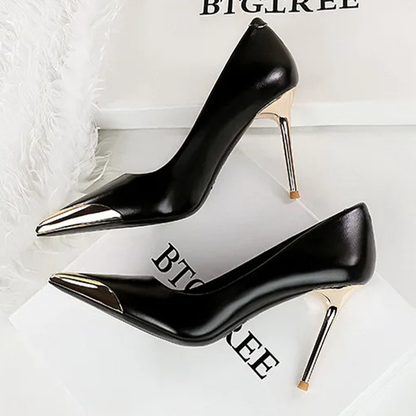 Funki Findz | Shoes | Women's Dress Shoes Metal Toe and Heel