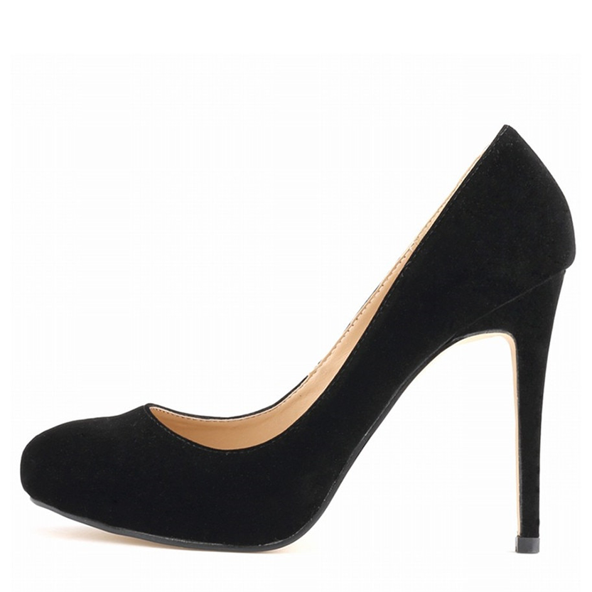 Funki Findz | Shoes | Women's Flock Formal Platform High Heels
