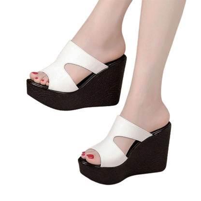 Funki Findz | Shoes | Women's High Heel Gothic Wedge Sandals