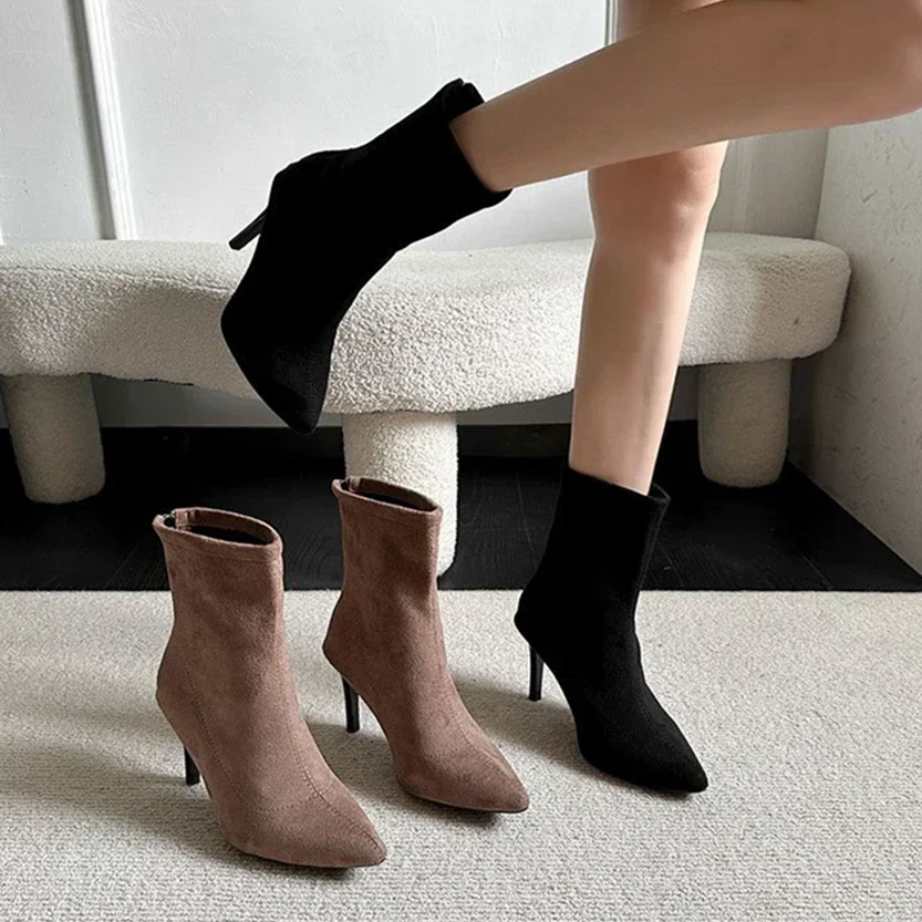 Funki Findz | Boots | Women's Pointed Toe Stiletto Ankle Boots
