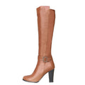 Funki Findz | Boots | Women's High Block Heeled Pull On Boots