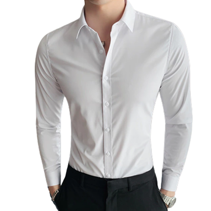 Funki Findz | Shirts | Men's Slim Fit British Style Dress Shirt 7XL