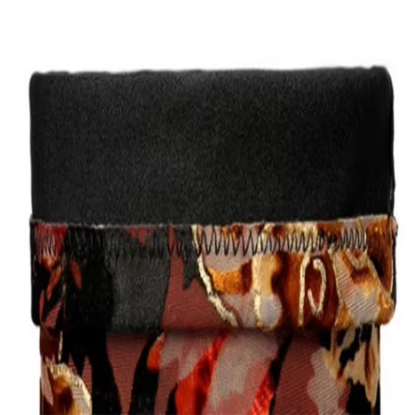 Funki Findz | Boots | Women's Over Knee Flower Embroider Boot