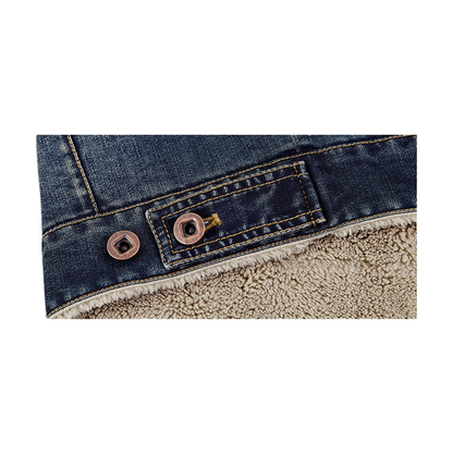 Funki Findz | Jackets | Men's Fleece Denim Trucker Jackets