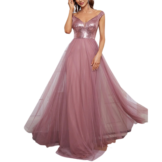 Funki Findz | Dresses | Women's Elegant Long Evening Dress