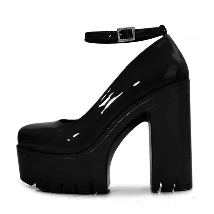 Funki Findz | Shoes | Women's High Platform Buckle Strap Shoes