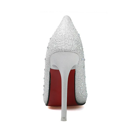 Funki Findz | Shoes | Women's Rhinestone Sparkly Prom Shoes