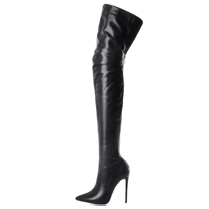 Funki Findz | Boots | Women's Elegant Over Knee Stiletto Boots