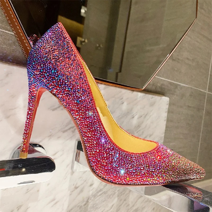 Funki Findz | Shoes | Women's Luxury Rhinestone Wedding Shoe