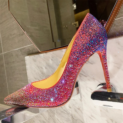Funki Findz | Shoes | Women's Luxury Rhinestone Wedding Shoe