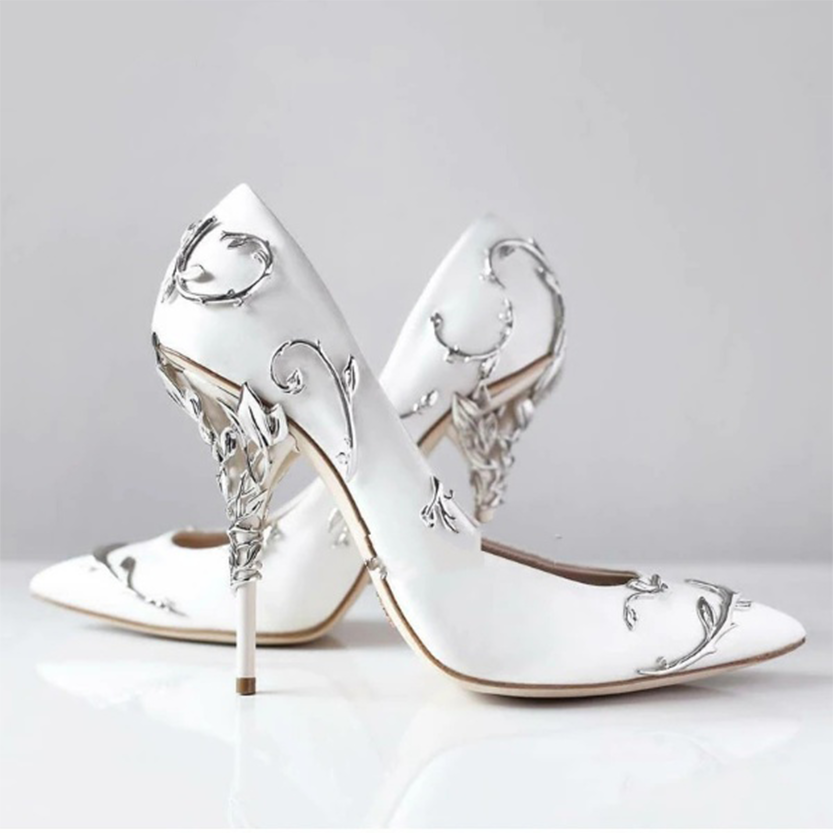 Funki Findz | Shoes | Women's Elegant Silk Formal Prom Stilettos